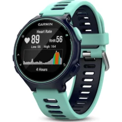 Garmin ForerunnerĀ® 735XT GPS Multisport Watch | Midnight/Frost Blue