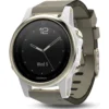 Garmin Fenix 5S Sapphire Multisport GPS Watch | Champagne/White/Gray