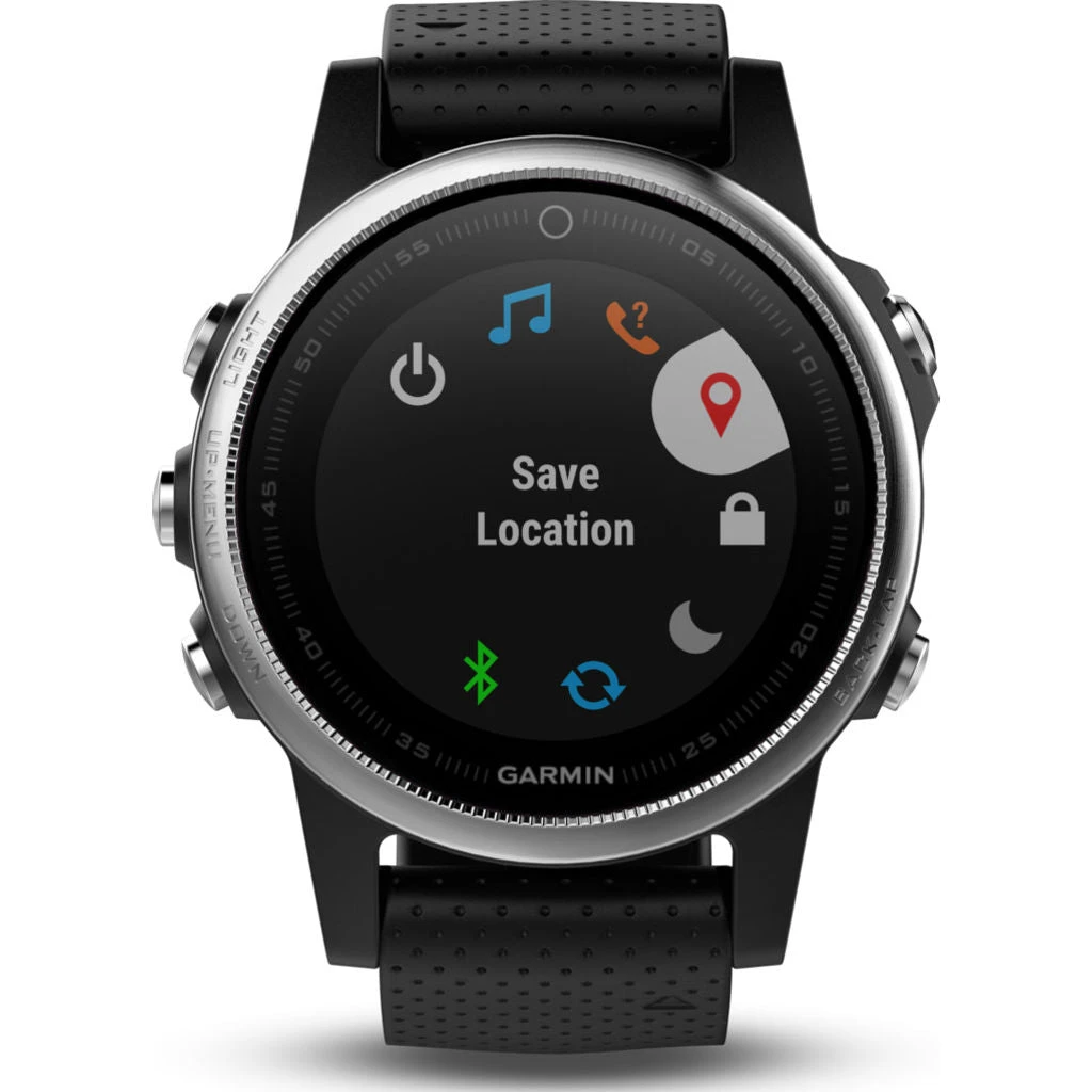 Garmin Fenix 5S Multisport GPS Watch | Silver/Black 3 Garmin Fenix 5S Multisport GPS Watch | Silver/Black - Image 3
