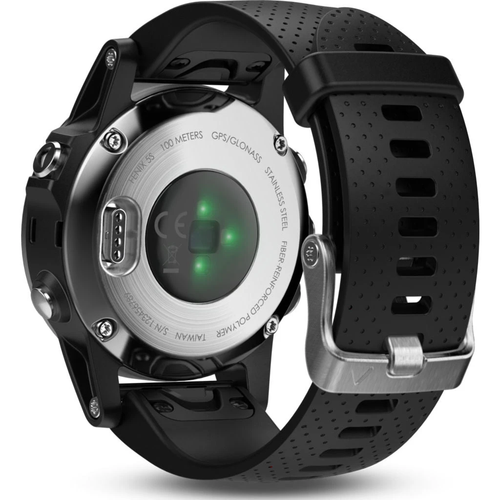 Garmin Fenix 5S Multisport GPS Watch | Silver/Black 6 Garmin Fenix 5S Multisport GPS Watch | Silver/Black - Image 6