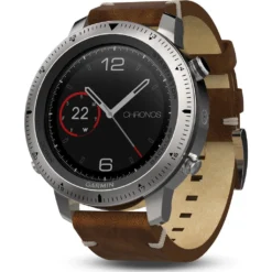 Garmin Fenix Chronos Multi-Sport GPS Watch | Silver/Leather