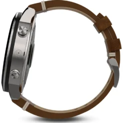 Garmin Fenix Chronos Multi-Sport GPS Watch | Silver/Leather -Garmin Shop R fenixChronos HR 3003