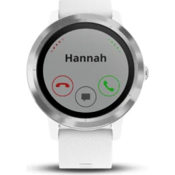 Garmin Vivoactive 3 HR Activity Tracking GPS Smartwatch | White & Stainless Steel -Garmin Shop R vivoactive3 HR 3004.2 1