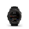 Garmin - Fēnix 7X Sapphire Solar GPS Smartwatch 51 Mm Fiber-reinforced Polymer - Carbon Gray DLC Titanium