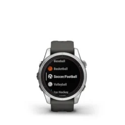 Garmin - Fenix 7S Pro Solar GPS Smartwatch 42 Mm Fiber-reinforced Polymer - Silver -Garmin Shop a162b487 fc7b 5d91 ad63 caf02ebdf5d3