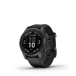 Garmin - Fenix 7S Pro Sapphire Solar GPS Smartwatch 42 Mm Fiber-reinforced Polymer - Carbon Gray DLC Titanium