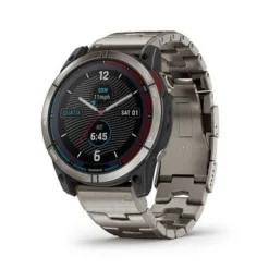 Garmin - Quatix 7X Solar Edition 51 Mm Fiber-reinforced Polymer - Titanium -Garmin Shop d42278e9 5d66 5df8 944e e63a0d7cde0a