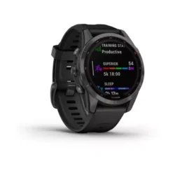 Garmin - Fenix 7S Sapphire Solar, Carbon Gray DLC With Black Band -Garmin Shop d51dda75 ddcc 4e1b 9b69 74b3f57c1d0c