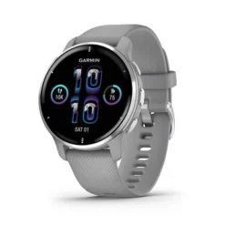 Garmin - Venu 2 Plus GPS Smartwatch 43 Mm Fiber-reinforced Polymer - Silver -Garmin Shop eac8b06a 1126 5d08 bfbe c45ab7cdc500