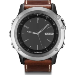 Garmin Fenix 3 Sapphire Multi-Sport GPS Watch | Silver/Leather -Garmin Shop fenix3 HR 60591.18